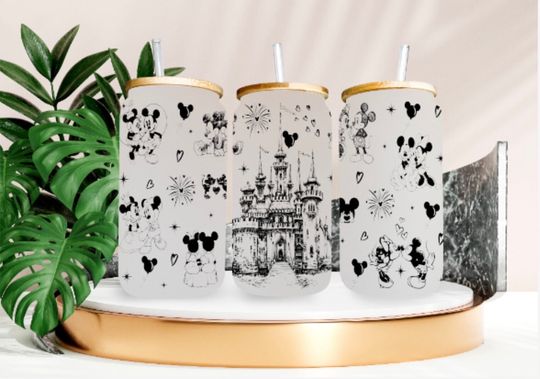 Discover 20oz Castle Frosted Glass Tumbler