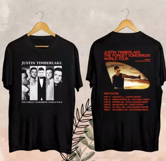 Discover Justin Timberlake World Tour 2025 Fan Gift, 2025 Justin Timberlake The Forget To