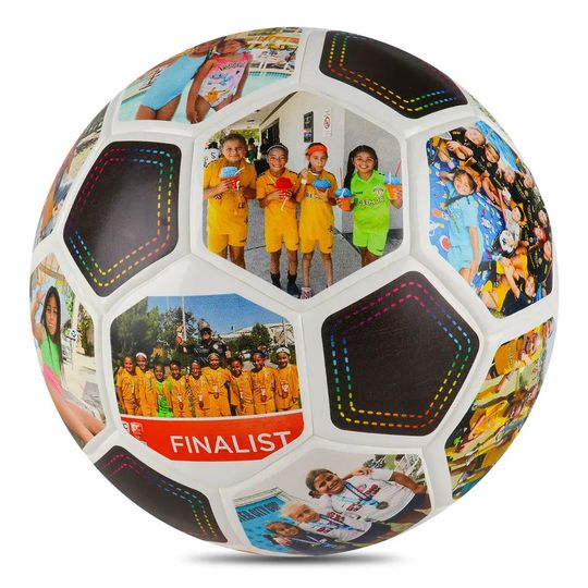 Discover Personalized Custom Photo And Text Gift Soccer Ball Perfect