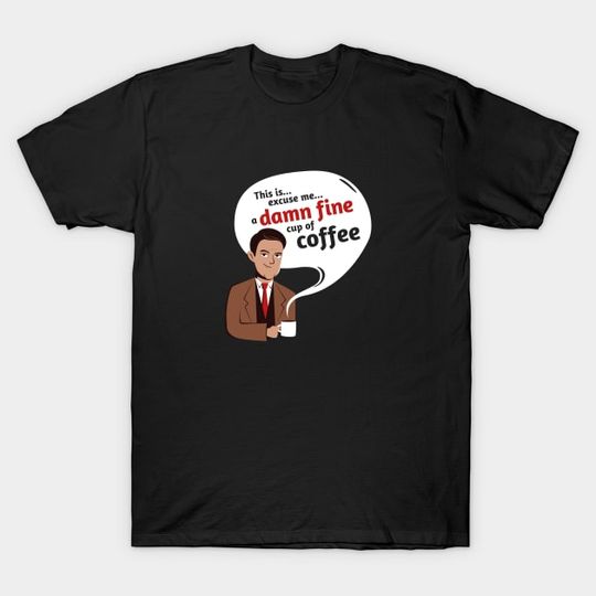 Discover Damn fine cup of coffee - Twin Peaks - T-Shirt