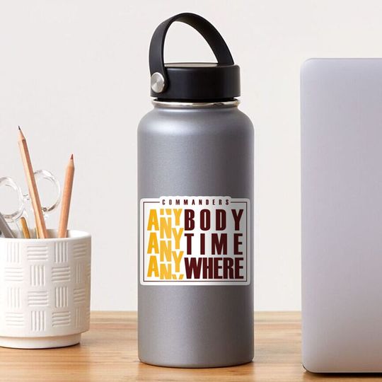 Discover Anybody, Anytime, Anywhere Sticker