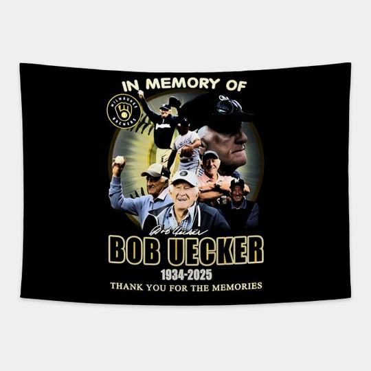 Discover In Memory Of Bob Uecker 1934-2025 Thank You - Bob Uecker - Tapestry