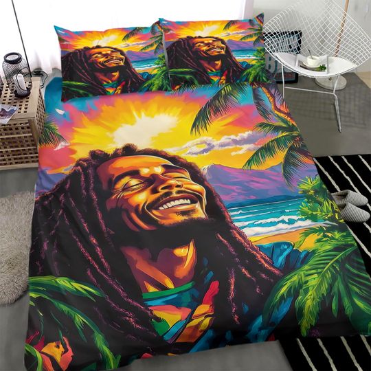 Discover Pop Singer Bob Marley Bedding Sets, Birthday Gift
