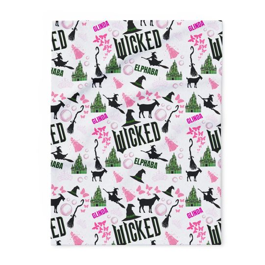 Discover Wicked Inspired Throw Blankets, Gifts for Fan, Home Decor