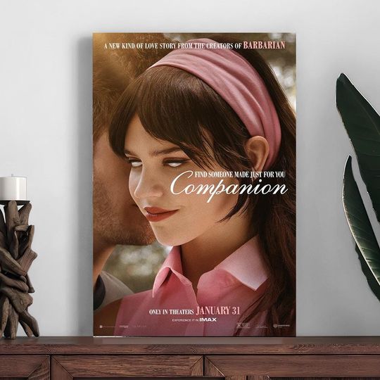 Discover Companion 2025 Movie Poster,Home Decor Poster