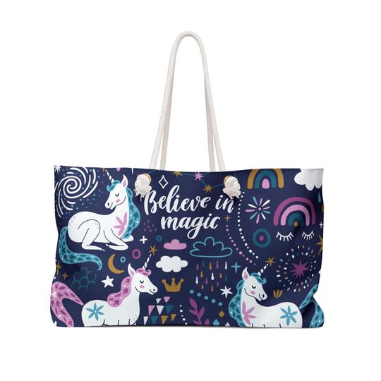 Discover Unicorn Sparkle Weekender Bag