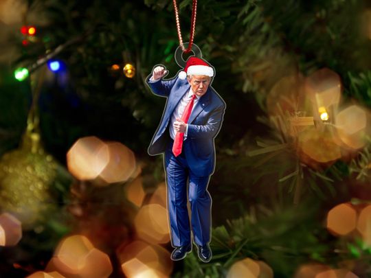 Discover Trump Dancing Ornament, Acrylic Trump Ornaments