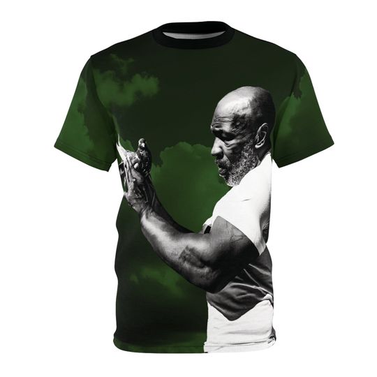 Discover Mike Tyson with Pigeon 3D Tshirt