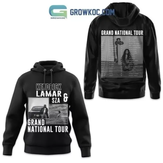 Discover Kendrick Lamar Sza Grand National Tour 2025 3D Hoodie T-Shirt