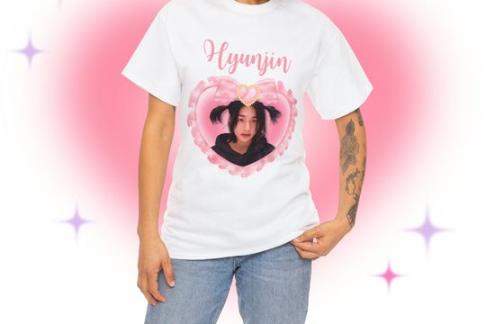 Discover STRAY KIDS Hyunjin Coquette Bow Kpop Shirt, Skz 2024 Tour Merch