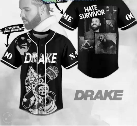 Discover Drake Hot Printed 3D Baseball Jersey
