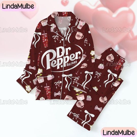 Discover Dr.Pepper Pajamas Set