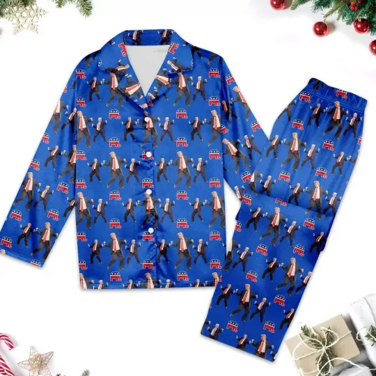Discover Trump Dancing Unisex Pajamas Set