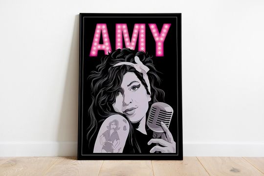 Discover Amy Winehouse Music Poster - Album Cover Print