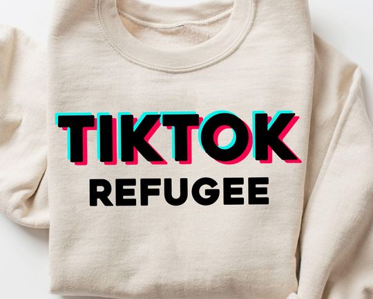 Discover Keep TikTok Sweatshirt - Protest TikTok Ban