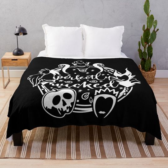 Discover Perfectly Wicked Throw Blanket