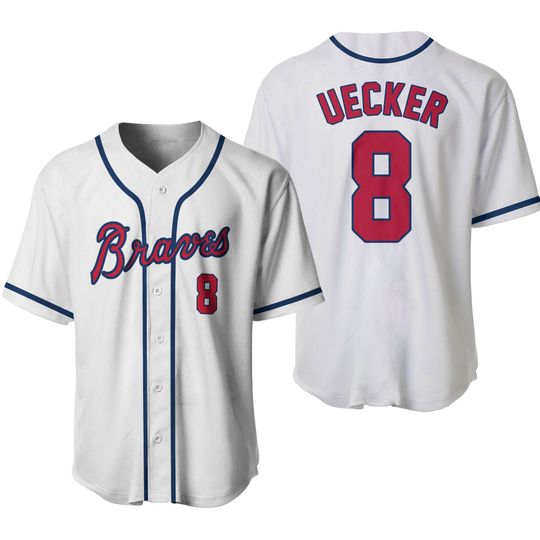 Discover Bob Uecker MEN baseball Jersey White