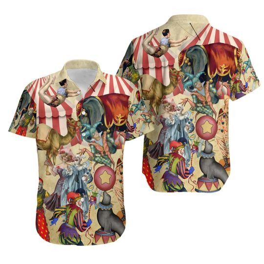 Discover Circus Warning ItS A Circus Here Today With Funny Style Hawaiian Shirt