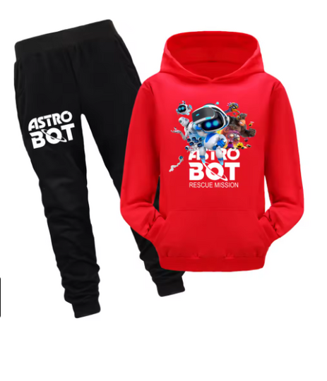 Discover Game ASTRO BOT Hoodie Autumn Boys ASTROBOT Playroom Hoodie Jogger sets