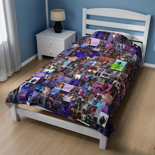 Discover Plush Blanket, Olivia Rodrigo Collage, Throw Blanket, Cozy Blanket