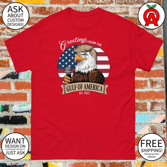 Discover The Gulf of America T-Shirt with Map Design