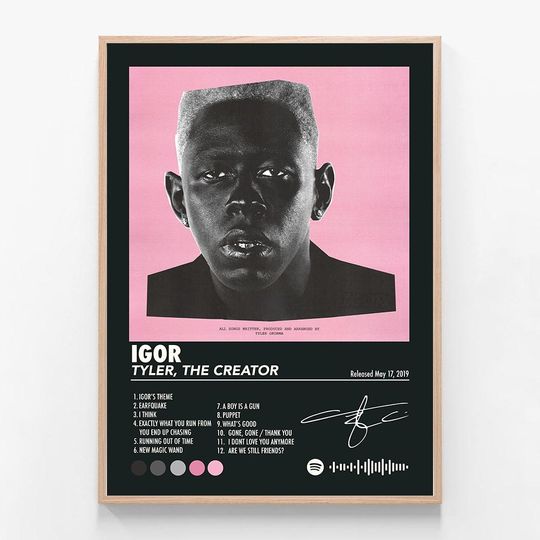 Discover Tyler, The Creator - Igor Album Poster