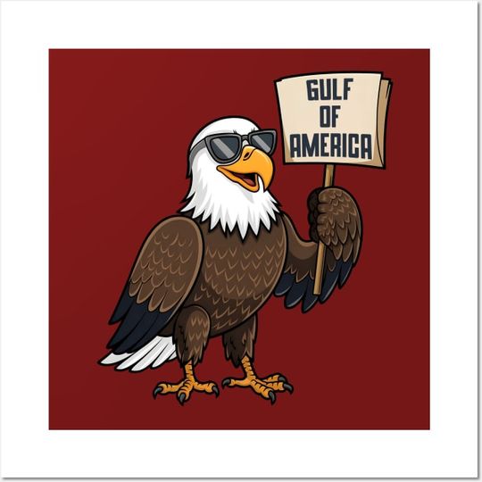 Discover Trump Gulf of America Viral Poster PT839