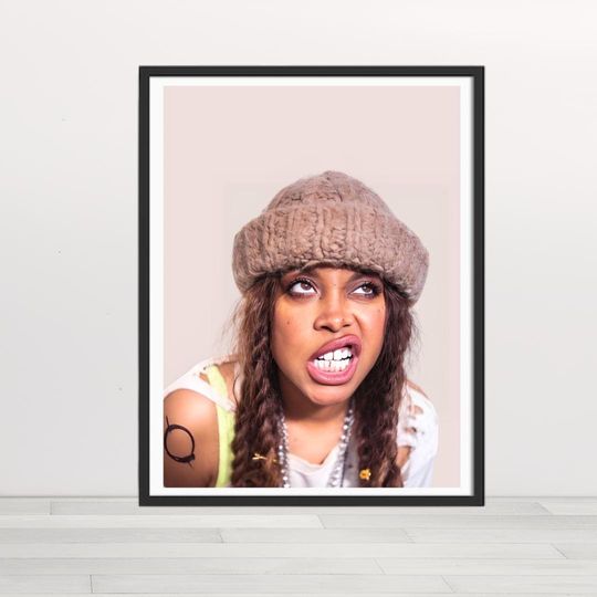 Discover Erykah Badu Premium Matte Vertical Posters