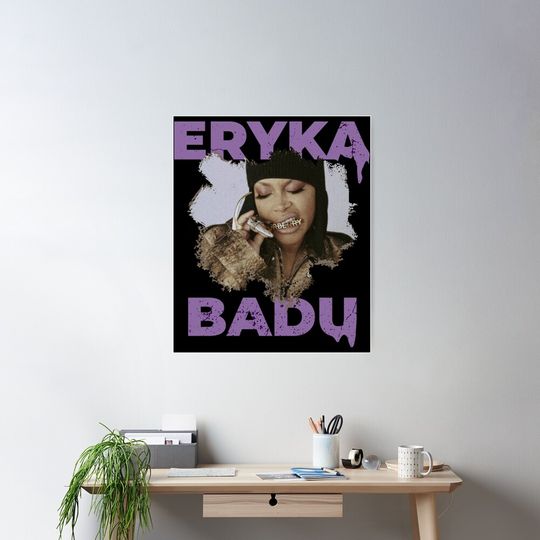 Discover Erykah Badu Poster, Gifts for Fan