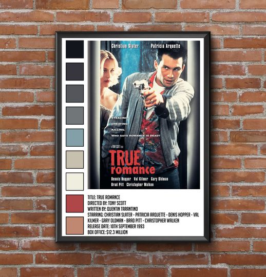 Discover True Romance - Movie Poster / Film Poster - Available in Any Film