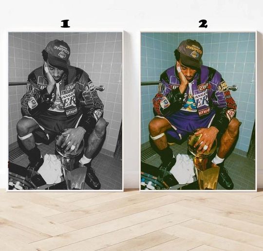 Discover Kobe Bryant Poster, Kobe Bryant Print, Kobe Bryant Wall Art
