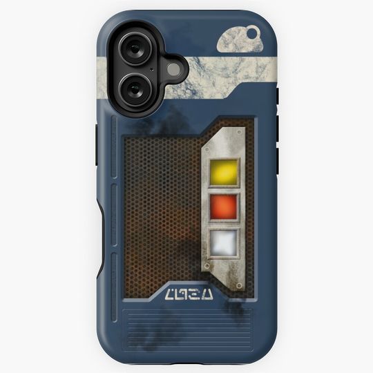 Discover Depot Datapad Blue iPhone Case