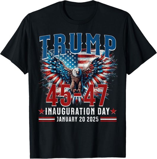 Discover President Donald Trump Inauguration Day 2025 Memorabilia T-Shirt