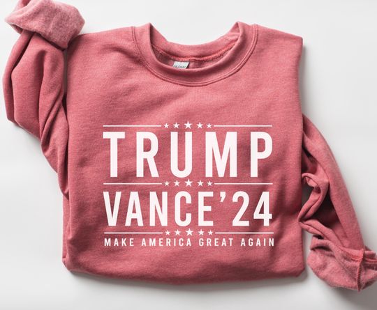 Discover Trump Vance 24 Sweatshirt, Trump 2024 Sweatshirt, Trump Vance