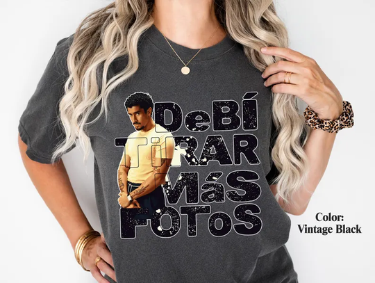 Discover Bad Bunny T-Shirt, Dakiti Shirt, Bad Bunny Song Shirt, Music Gift