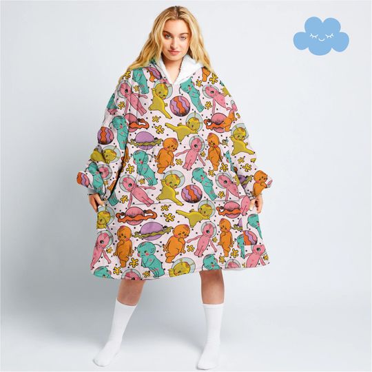 Discover Alien Kewpie Blanket Hoodies, Birthday Gift