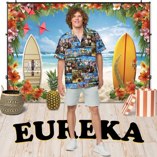 Discover Aloha Hawaiian Shirt Short Sleeve - Eureka - Posters of All Seasons