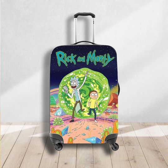 Discover Rick And Rickandmorty Luggage Cover