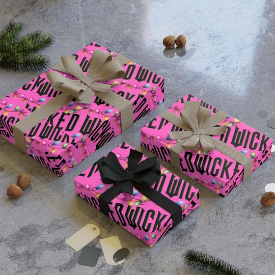 Discover Wicked Gift Wrapping Paper Rolls