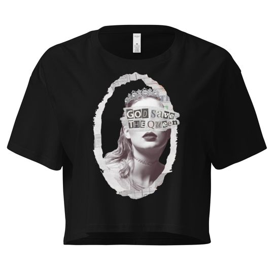 Discover God Save The Queen Crop Top