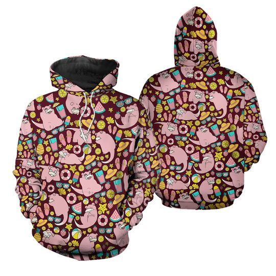 Discover Slowpoke Hoodie Shirt Japanese Anime Shirt Gift