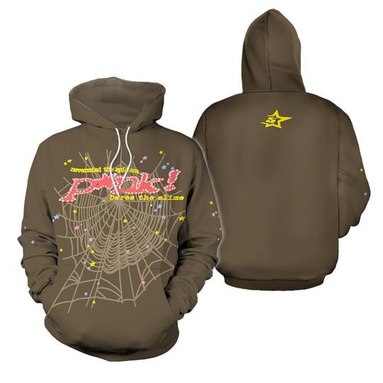 Discover sp5der pink! Black Hoodie
