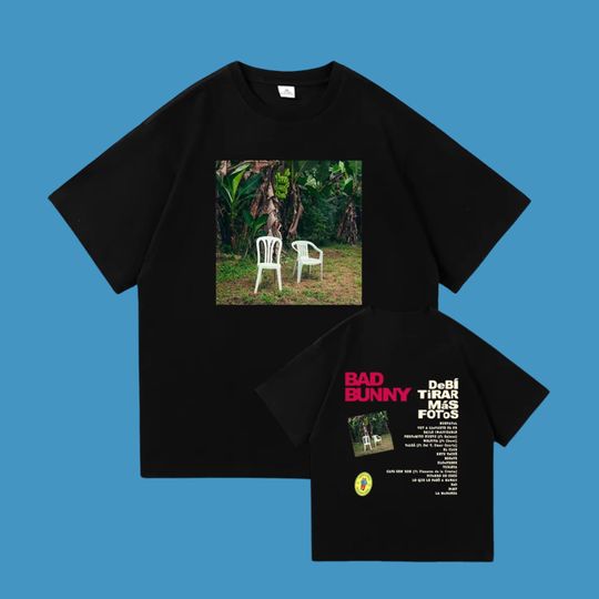 Discover Debi Tirar Ms Fotos Album T-Shirt, Bad Bunny Tee, Debi Tirar Mas Fotos