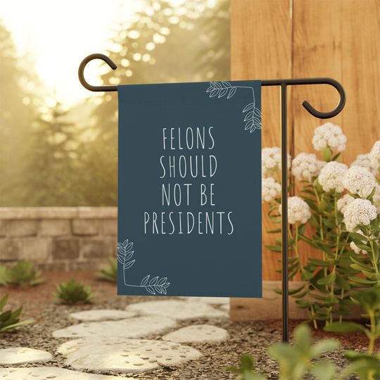 Discover Anti Trump Flag | Felons Should Not Be Presidents