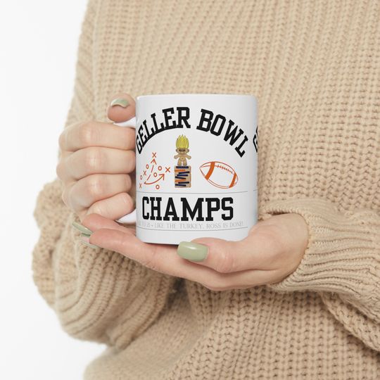 Discover FRIENDS Geller Bowl Champs - Ceramic Mug