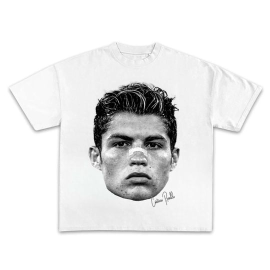 Discover Cr7 Cristiano Ronaldo Face Tee Graphic Tee