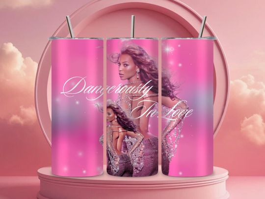 Discover BEYONCE 20oz Dangerously in Love Tumbler with lid and Straw