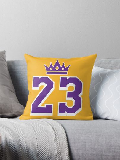 Discover LeBron King 23 Home Pillow