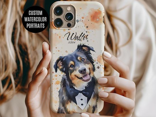 Discover Pet Phone Case, Custom Dog Photo Phone Case