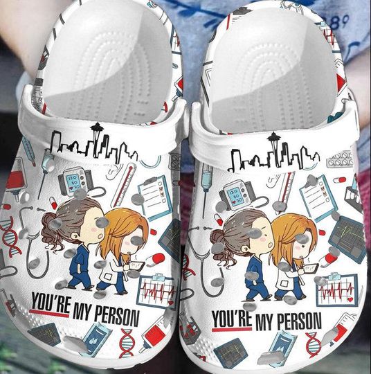 Discover You're My Person Clogs Shoes, Nurse Comfortable Clogs
